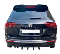 Oneway Rear Diffuser compatible with Volkswagen Tiguan II Standard/R-Line 2016-2020 - Gloss black