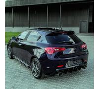 Oneway Rear Side Diffusors compatible with Alfa Romeo Giulietta 2010-2020 - Gloss black
