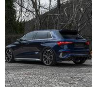 Oneway Rear Side Diffusors compatible with Audi A3 8Y Sportback S3/S-Line 2020-2024 - Gloss black