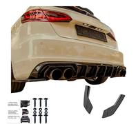Oneway Rear Side Diffusors compatible with Audi S3 8V Sportback 2013-2016 - Gloss black