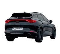 Oneway Rear Side Diffusors compatible with Cupra Formentor 2020-2024 & Facelift 2024- - Version 2 - Gloss black