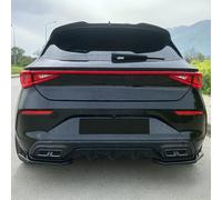 Oneway Rear Side Diffusors compatible with Cupra Leon HB 2020- - Version 2 - Gloss black