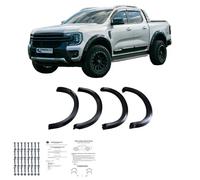 Oneway Set Fender Flares compatible with Ford Ranger T9 2022- - Matt black