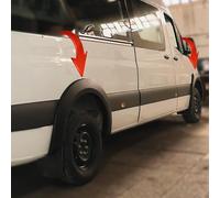 Oneway Set Fender Flares compatible with Mercedes Sprinter W907 2018- - Matt black