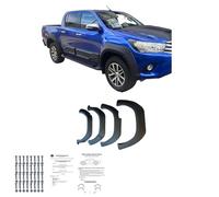 Oneway Set Fender Flares compatible with Toyota Hilux 2015-2020 - Matt black