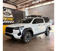 Oneway Set Fender Flares compatible with Toyota Hilux 8th Gen. Facelift 2020- - Matt black