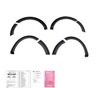 Oneway Set Wheel Arch Trims compatible with Dacia Lodgy 1st Gen. 2012-2020 - Matt black