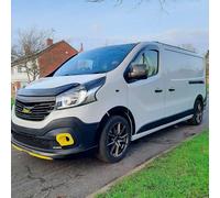 Oneway Set Wheel Arch Trims compatible with Renault Trafic 2014- & Opel Vivaro 2014-2018 (Long wheel base) - Gloss black