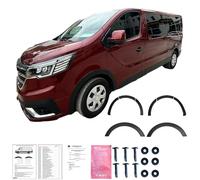 Oneway Set Wheel Arch Trims compatible with Renault Trafic 2022- - Matt black