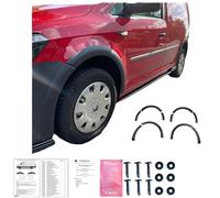 Oneway Set Wheel Arch Trims compatible with Volkswagen Caddy MK4 2015-2020 (Short wheel base) - Matt black