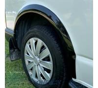 Oneway Set Wheel Arch Trims compatible with Volkswagen Transporter T5/T5.1 2003-2015 (Long wheel base) - Gloss black
