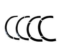 Oneway Set Wheel Arch Trims compatible with Volkswagen Transporter T6.1 2020-2022 (Short wheel base/Sliding door right) - Gloss black