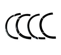 Oneway Set Wheel Arch Trims compatible with Volkswagen Transporter T6 2015-2019 (Long wheel base) - Gloss black