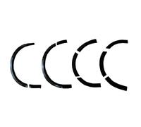 Oneway Set Wheel Arch Trims compatible with Volkswagen Transporter T6 2015-2019 (Short wheel base/Sliding door right) - Gloss black