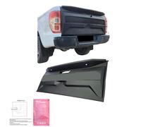 Oneway Tailgate Cover compatible with Ford Ranger T6/T7/T8 2012-2022 - Matt black