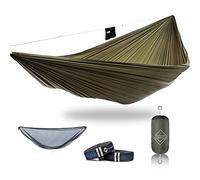 onewind 11'Camping Hammock Single with Bug Net Indoor Outdoor Tree Strap Hammock