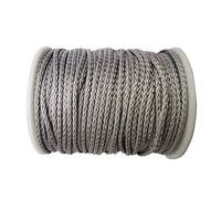 onewind Cordage HMWPE Tent Guyline Rope (Silver 100ft)