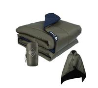 Onewind Premium Camping Blanket, Lightweight and Packable Travel Blanket for Beach, Camping, Backpacking, Airplane and Hiking, OD Green