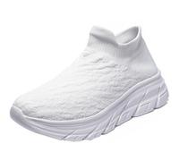 Onewus Unisex Breathable Mesh Socks Sports Shoes in Fluorescent Colors - Trendy Couple's Slip-On Sneakers for Comfort and Style