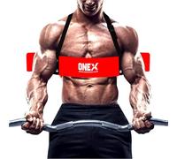 ONEX Arm Blaster for Biceps &Triceps Bicep Curl Muscle Bombers for Biceps Support Isolator for Big Arms Bodybuilding & Weight Lifting Support for Strength and Muscle Gains Bicep Blaster