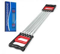Chest Expander Upper Body Puller 5 Resistance Steel Springs Stretcher Gym Strength Adjustable Training Pull Arm Body Equipment Chest Exerciser Fitness Pull Power Resistance Shoulder Strength Training