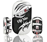 ONEX Curved kick Pad - Sports Muay Thai Kick Shield with Hook & Jab Zones - Large MMA Body Pad Boxing Martial Arts Taekwondo Training Gear for Adults Coaches