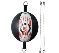 ONEX Double End Bag for Boxing - Floor to Ceiling Speed Ball with Elastic Cords - Speedball for Reflex Training Striking Muay Thai Kickboxing Home & Gym Fitness