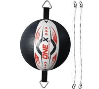 ONEX Double End Bag for Boxing - Floor to Ceiling Speed Ball with Elastic Cords - Speedball for Reflex Training Striking Muay Thai Kickboxing Home & Gym Fitness