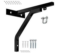 ONEX Heavy Duty 18-inch Punch Bag Wall Bracket 16 Gauge Steel Hanger with D-Shackle Swivel Hook Holds Up to 100kg Wall Mount for Boxing, MMA, Kickboxing & Muay Thai Training Includes Fixings