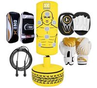 ONEX Kids Punch Bag Free Standing - Junior Boxing Set with Adjustable Stand Suitable for Children Ages 3-7 Punching Kickboxing MMA & Fitness Training