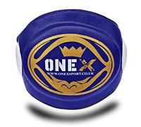 ONEX Muay Thai Belly pads MMA Training Shield, Bally/Chest Protector, Armour Boxing Body pad for taekwondo boxing, MMA, Martial Arts, Thai Kick boxing, Protection of Ribs(blue)
