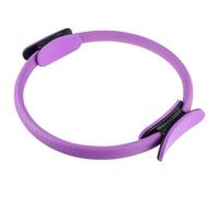 ONEX Pilates Ring Circle for Toning Thighs, Abs & Legs - Double Handled Resistance Fitness Ring for Yoga, Physical Therapy, Home Gym Workouts - Pilates Equipment for Women & Men (Purple)