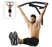 ONEX Wall Mounted Pull Up Bar with Punch Bag Hanger - Heavy Duty Chin Up Bar Bracket for Home Gym, Boxing, MMA, Kickboxing, Strength & Bodyweight Training
