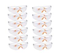 Onezebra 12 Pcs Clear Safety Glasses, Anti-Fog and Anti-Scratch Eye Protection Goggles for Work, Construction, Laboratory, and Chemical Use