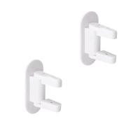 Onezebra 2 Pack Door Handle Locks, Door Lock Without Drilling, Child Safety Door Handle Locks with 3M Adhesive, Child-Proof & Pet-Proof, Baby Safety Door Handle Locks for Bedroom, Bathroom, Kitchen
