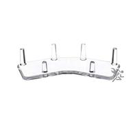OnFireGuy 4.5" Paired 3-Peg Display Stand for Minerals Fossils and Geode Specimens, Qty: 1