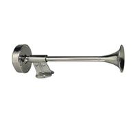 Ongaro Deluxe SS Shorty Single Trumpet Horn - 12V