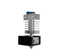 ONGCPQPEO CR10 Ender3 extrusion head end assembly printer nozzle(With hardened steel nozzle)