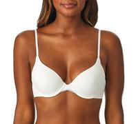 OnGossamer Women's Cabana Cotton Convertible T-Shirt Bra, White, 34B