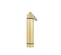 ONGROK Premium Storage Tube, Keychain, Pocket-Sized, Airtight, Aluminum Metal Holder and Case (Gold)