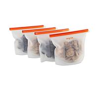 ONGROK Silicone Bag, Oven-Safe Decarb Kit, Great Decarb Box Alternative (4 Pack Silicone Bag | Medium)