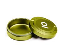 ONGROK ZPuck, Aluminum Pouch Holder, Metal Airtight/Air Proof Storage Container, Preserve Flavor, Sleek and Portable Tin Holder for Pouches & Small Essentials (Green)