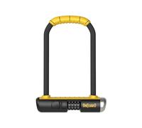 OnGuard 8010C Bulldog Combo U-Lock, 4.53 x9.06 -Inch | OnGuard Bulldog Series 13mm Hardened Steel U-Lock 4.5x9" Combo
