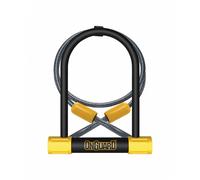 Onguard 8012 Bulldog U Lock D-Lock Sold Secure Silver Shackle D lock & cable