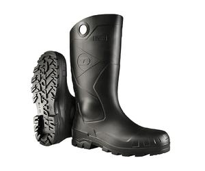 ONGUARD 88050 Flex-O-Thane/PVC Men's Slicker OverBoots with Strap and Self-Cleaning Cleated Outsole, 17" Height, Yellow, Size 9