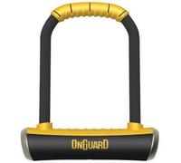 OnGuard Brute Standard Shackle U-Lock - Gold Sold Secure Rating Black/Yellow