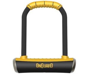 OnGuard Brute Standard Shackle U-Lock - Gold Sold Secure Rating Black/Yellow