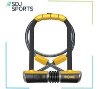 Onguard Bulldog Combination D Lock with Cable, Sold Secure Gold