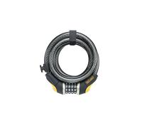 Onguard Antitheft Combo Doberman-185 Cmx15 Mm Cable Lock Black One Size Black / Yellow
