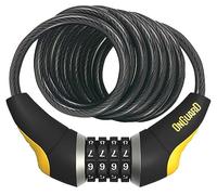Onguard Doberman 8032 Re-settable Coil Combo Cable Lock, 185cmx10mm